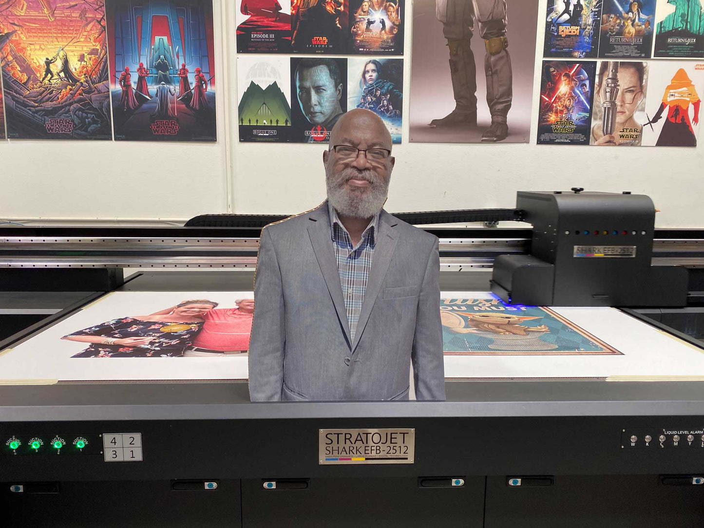 36" Waist-Up Cutout (1pcs)