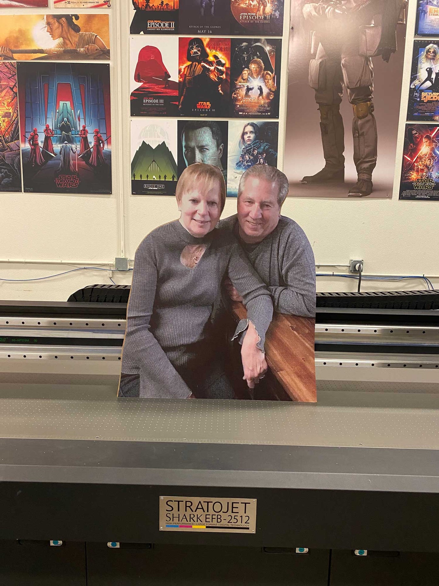 36" Waist-Up Cutout (1pcs)