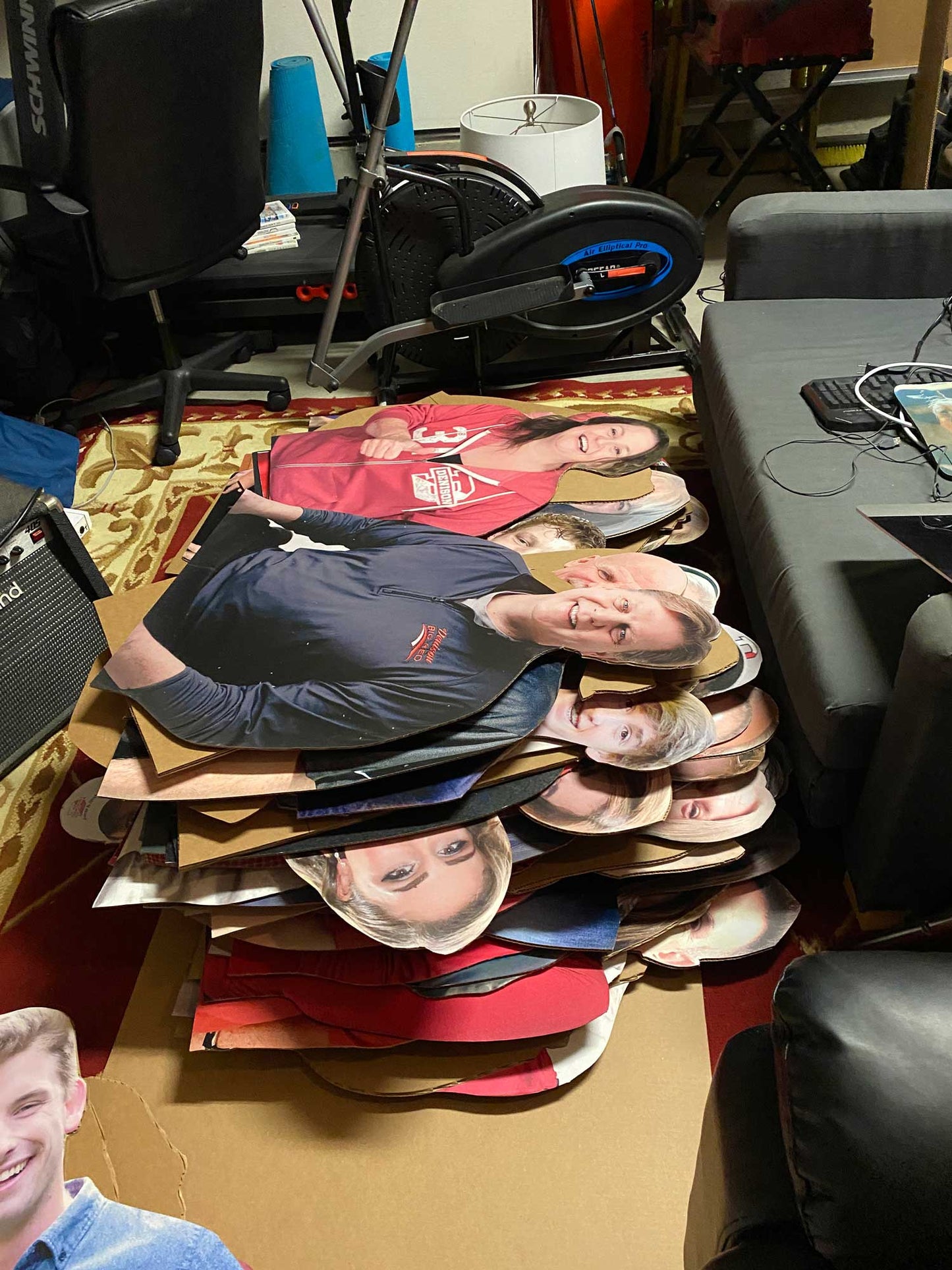 36" Waist-Up Cutout (1pcs)