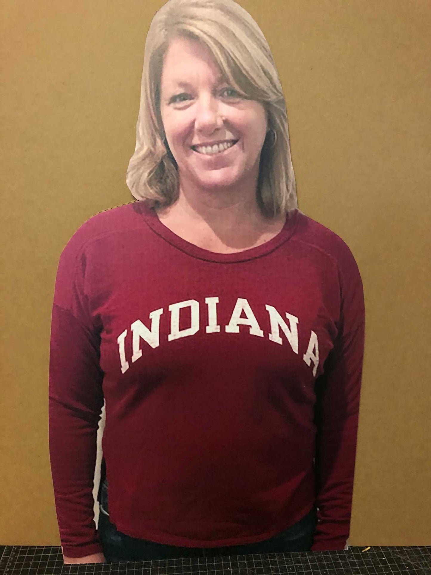 36" Waist-Up Cutout (1pcs)