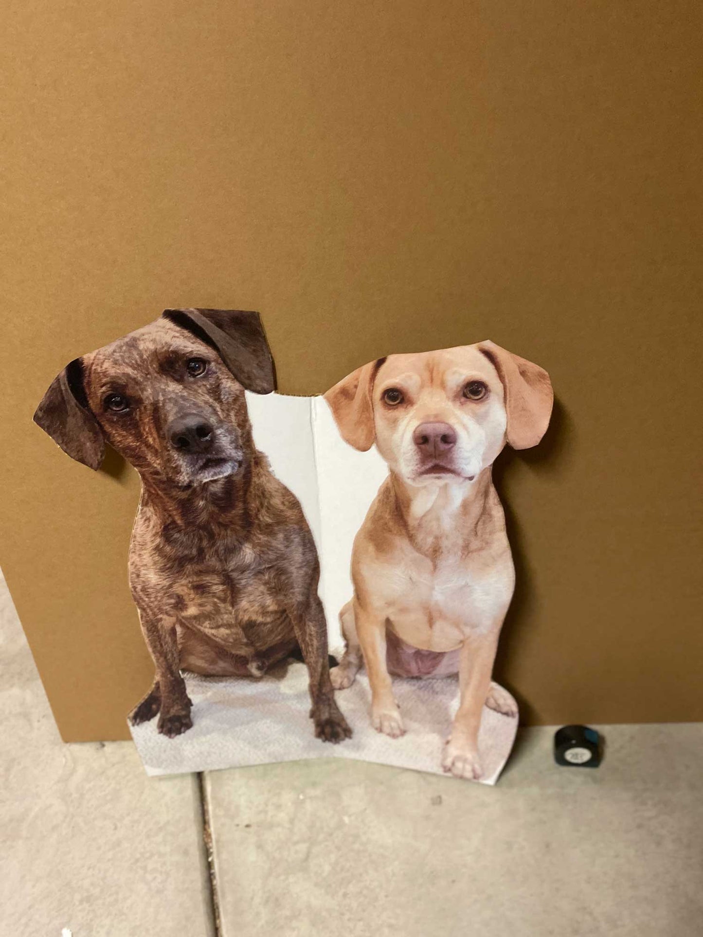 36" 2-Person Waist-Up Cutout (2pcs)