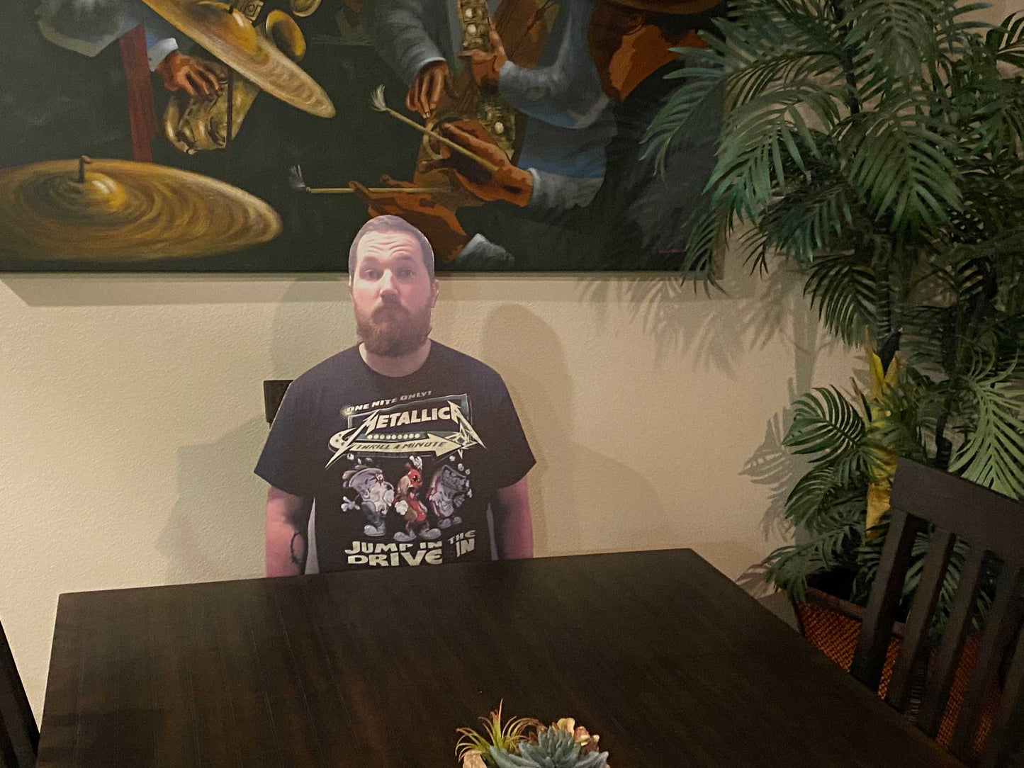 36" Waist-Up Cutout (1pcs)