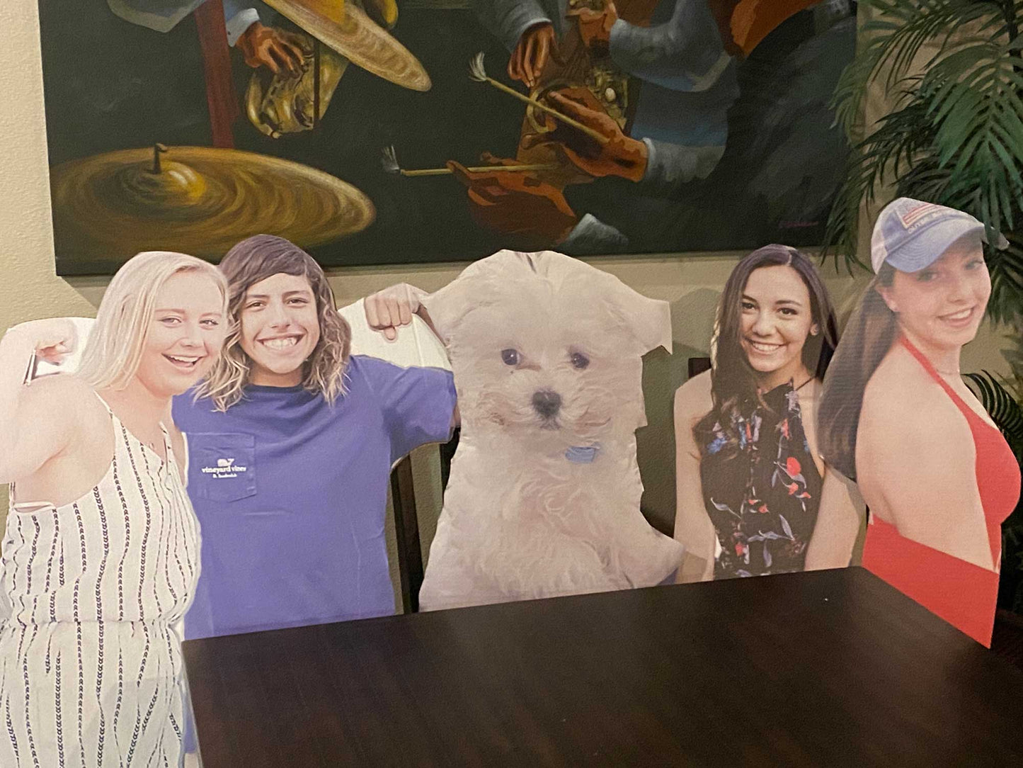 36" Waist-Up Cutout (1pcs)