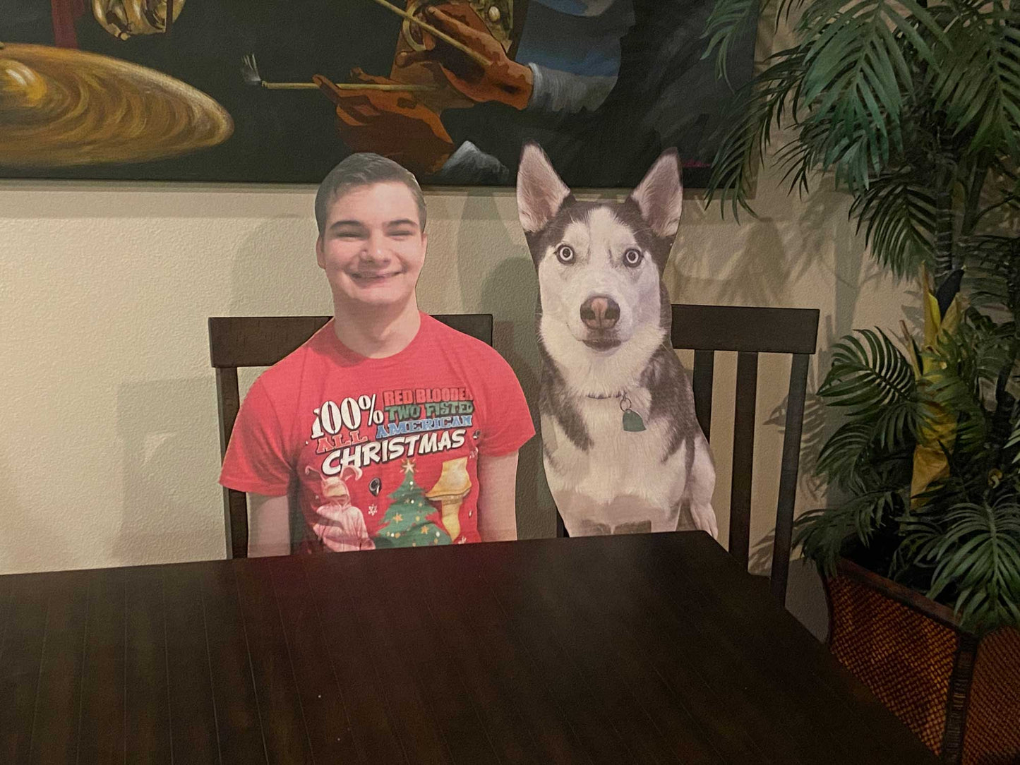 36" Waist-Up Cutout (1pcs)