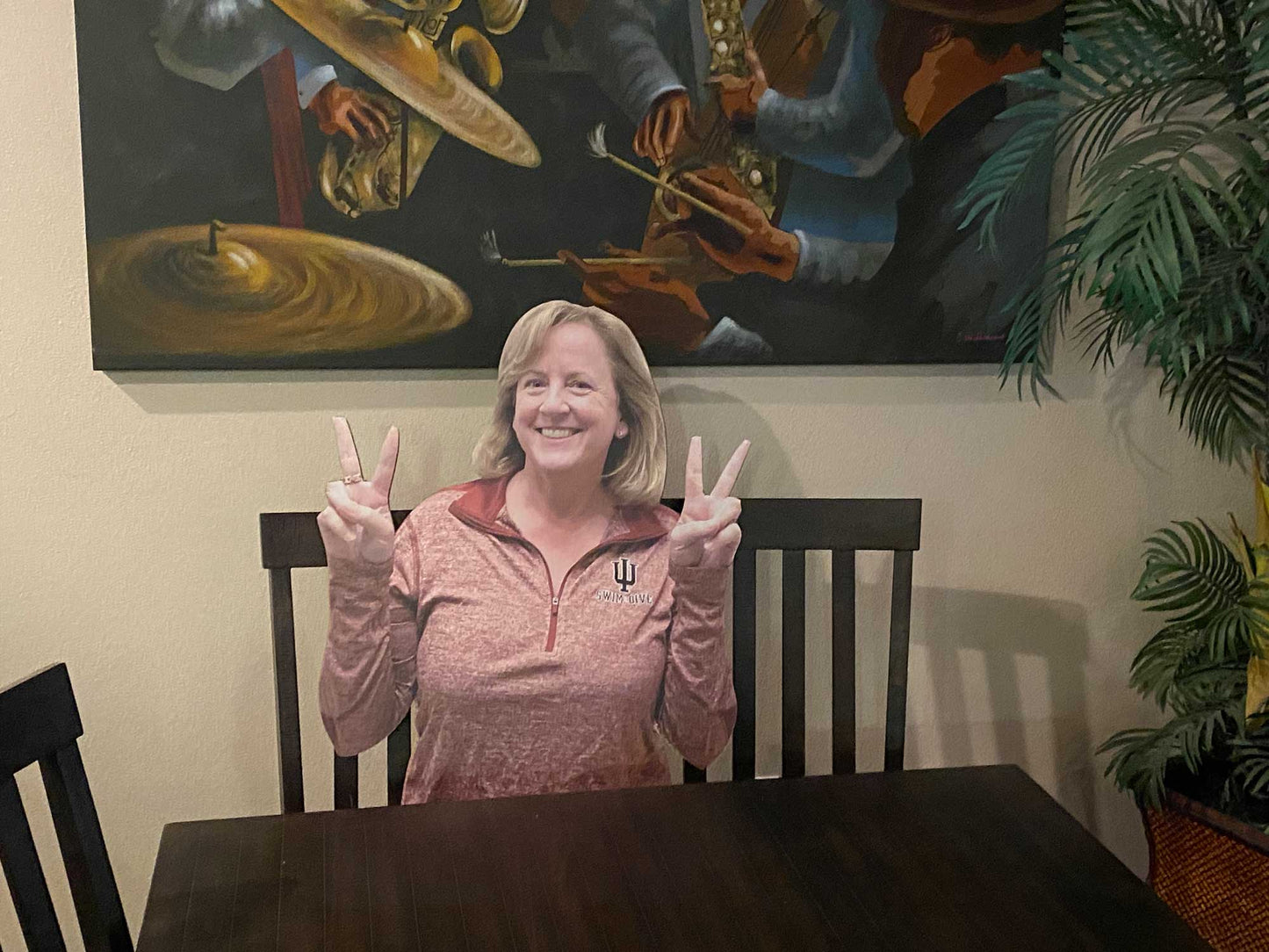 36" Waist-Up Cutout (1pcs)