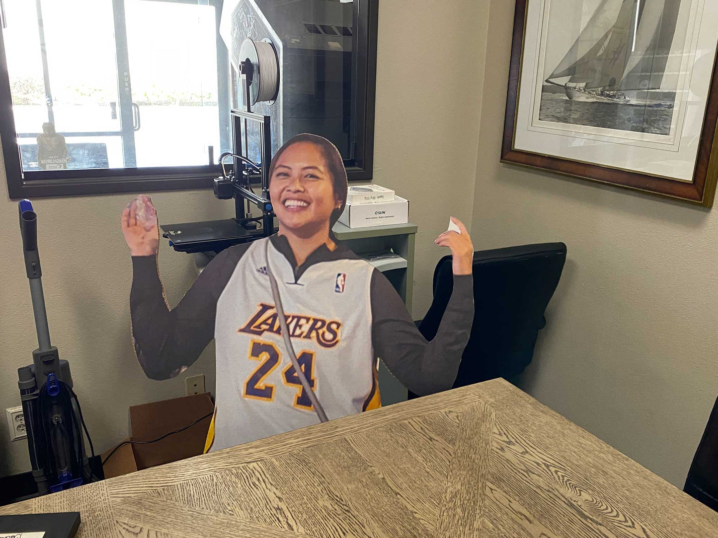 36" Waist-Up Cutout (1pcs)