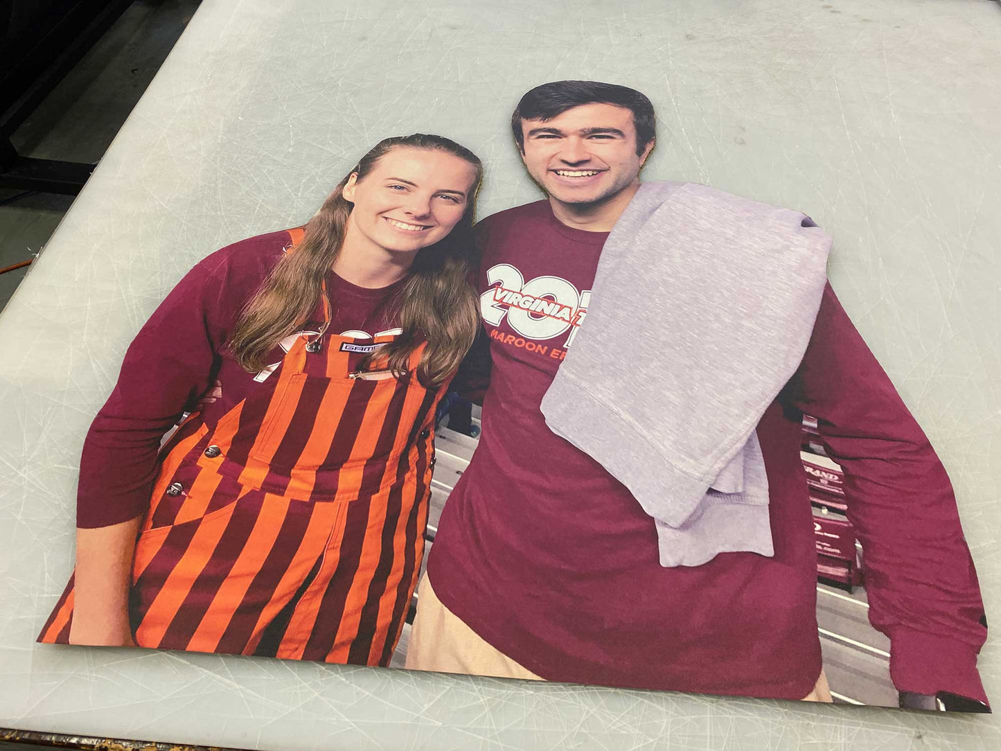 36" 2-Person Waist-Up Cutout (2pcs)