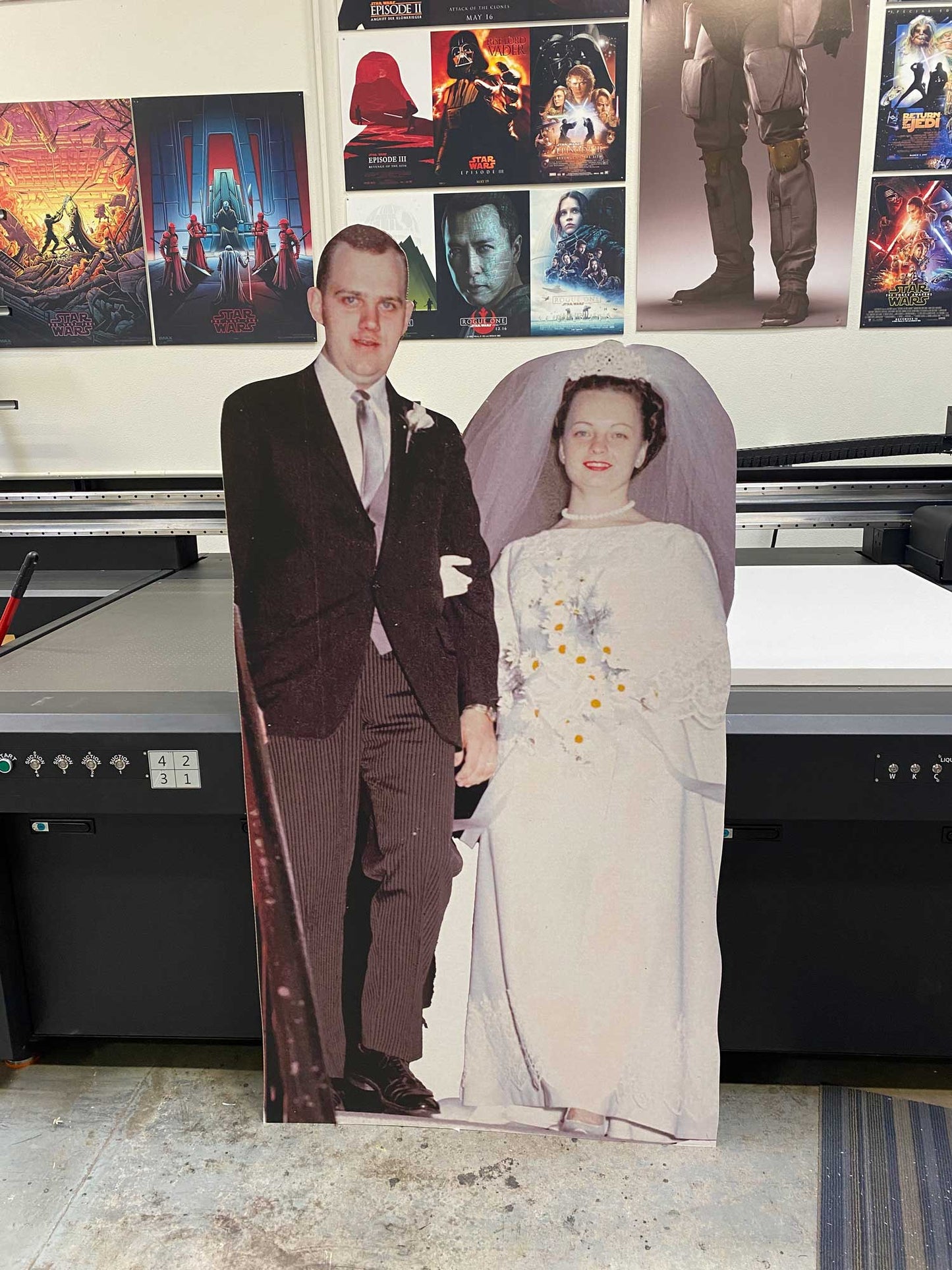 6 Foot Two Person Life-size Cutout