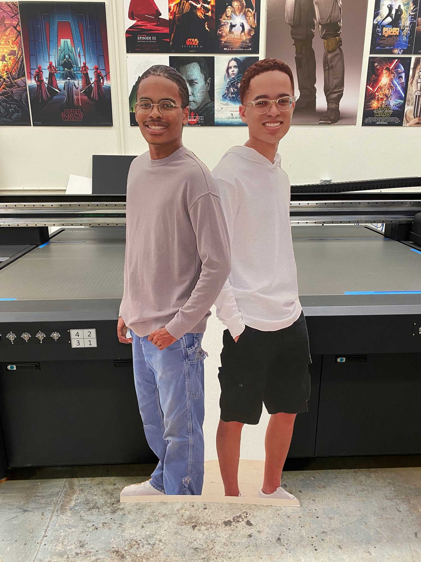 6 Foot Two Person Life-size Cutout