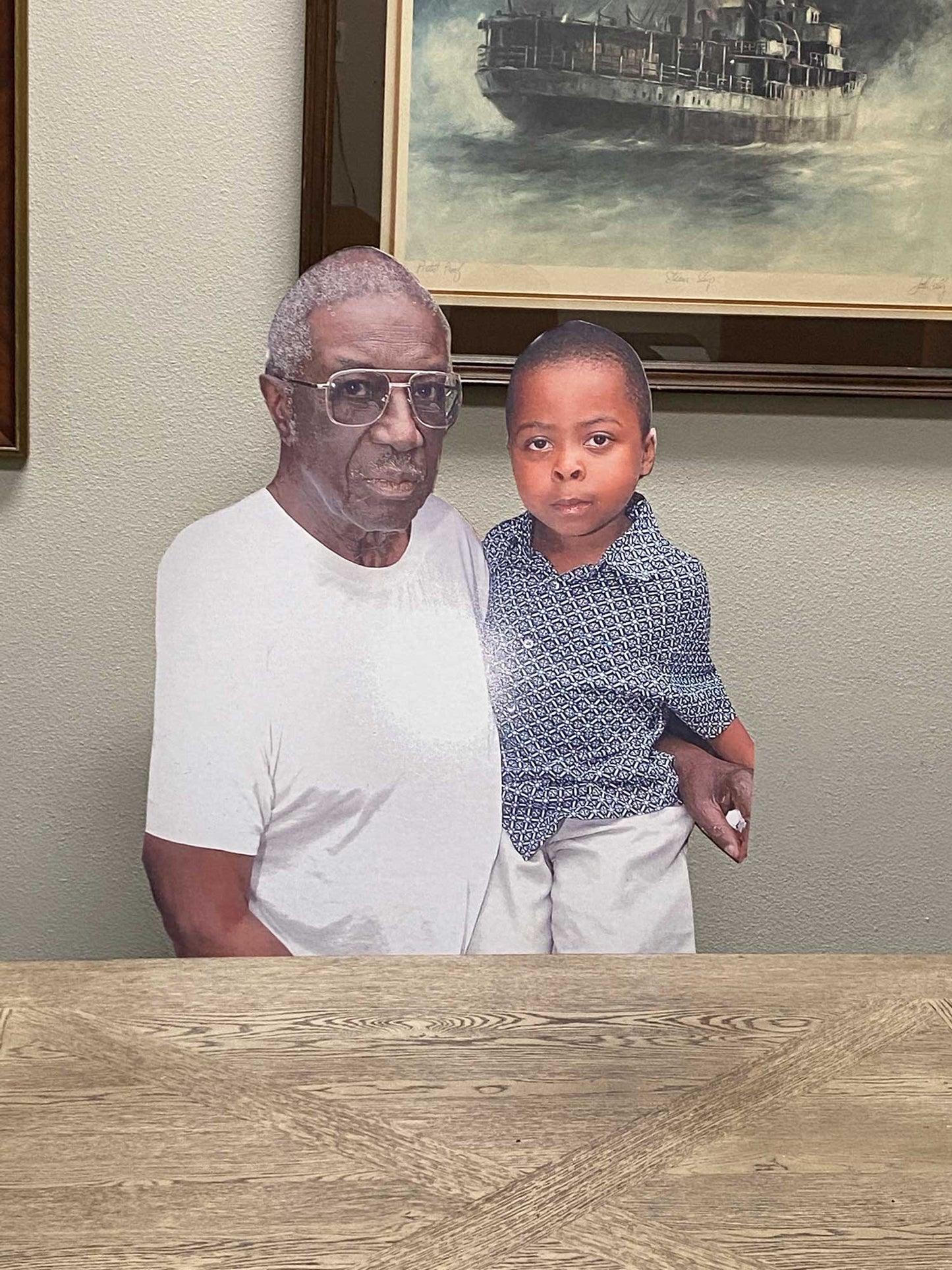 36" 2-Person Waist-Up Cutout (2pcs)