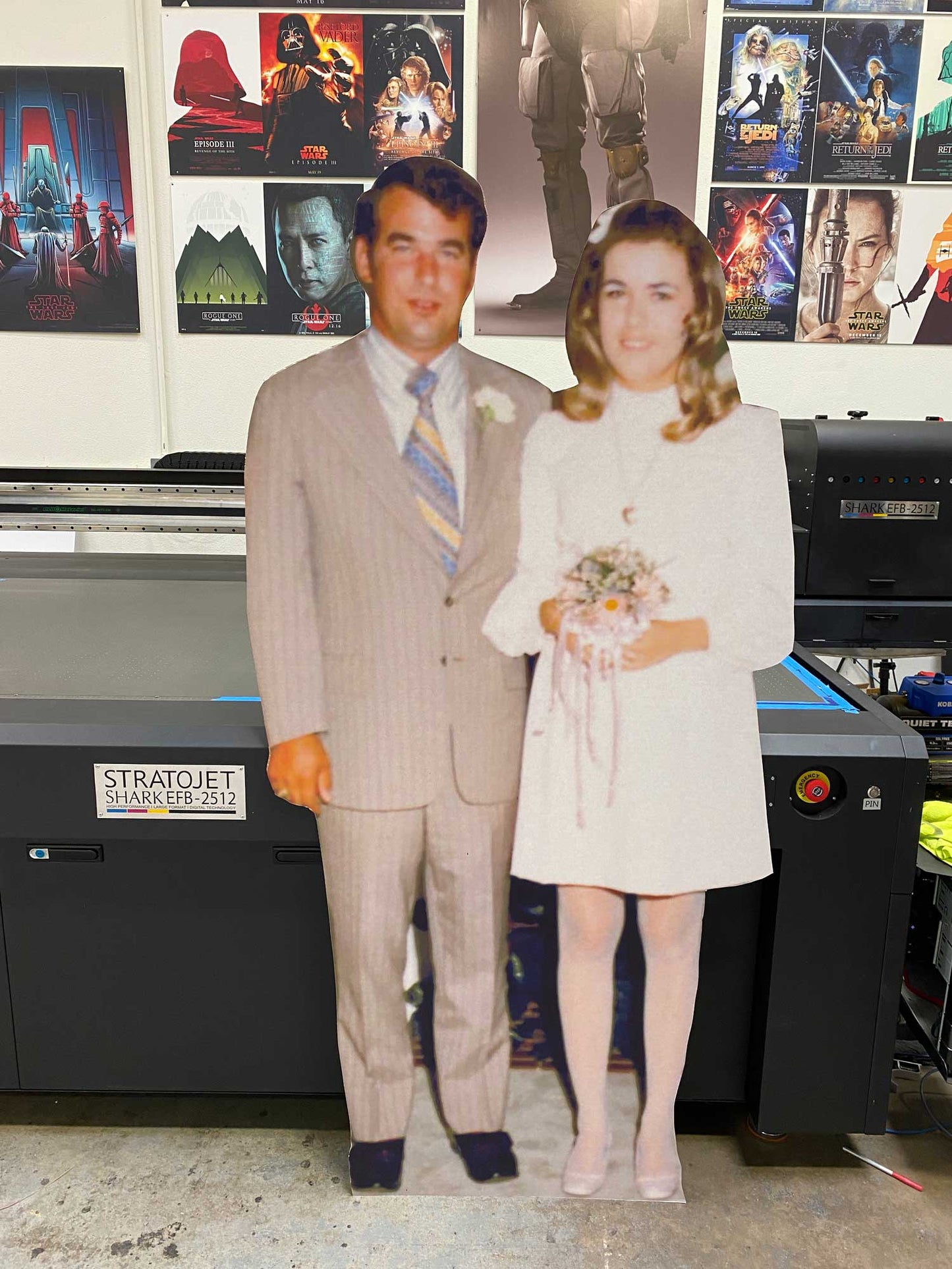 6 Foot Two Person Life-size Cutout