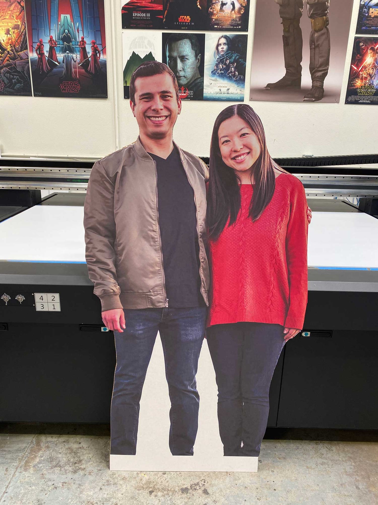 6 Foot Two Person Life-size Cutout