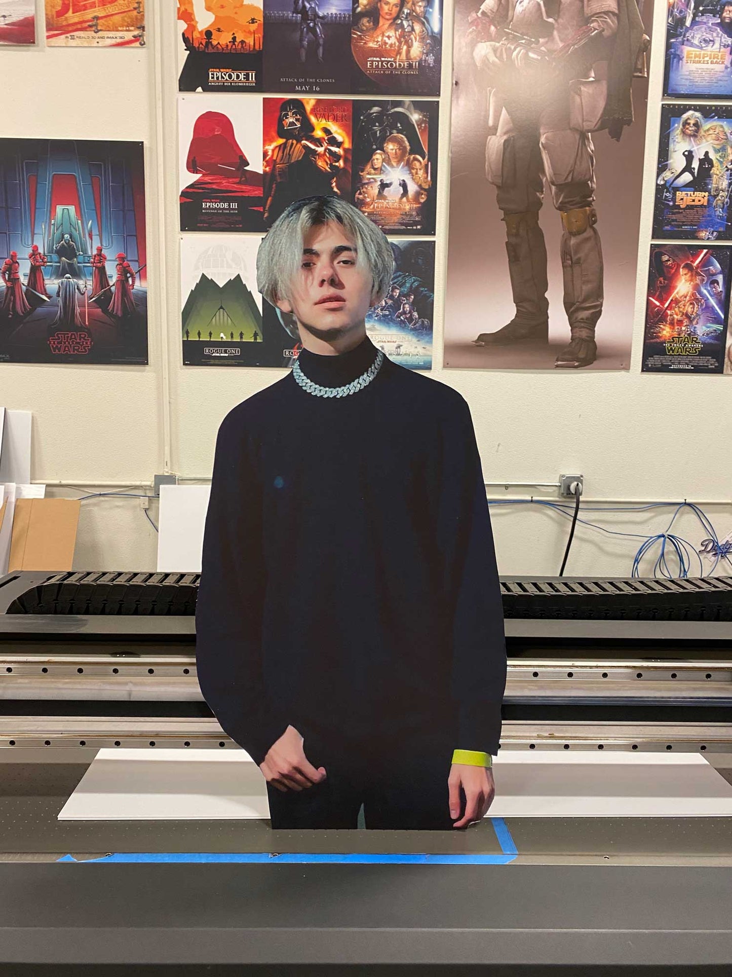 36" Waist-Up Cutout (1pcs)