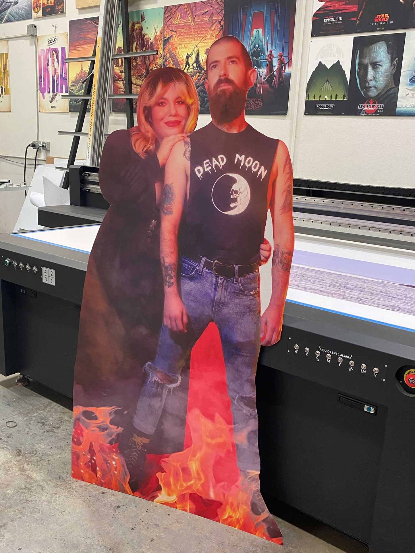 6 Foot Two Person Life-size Cutout