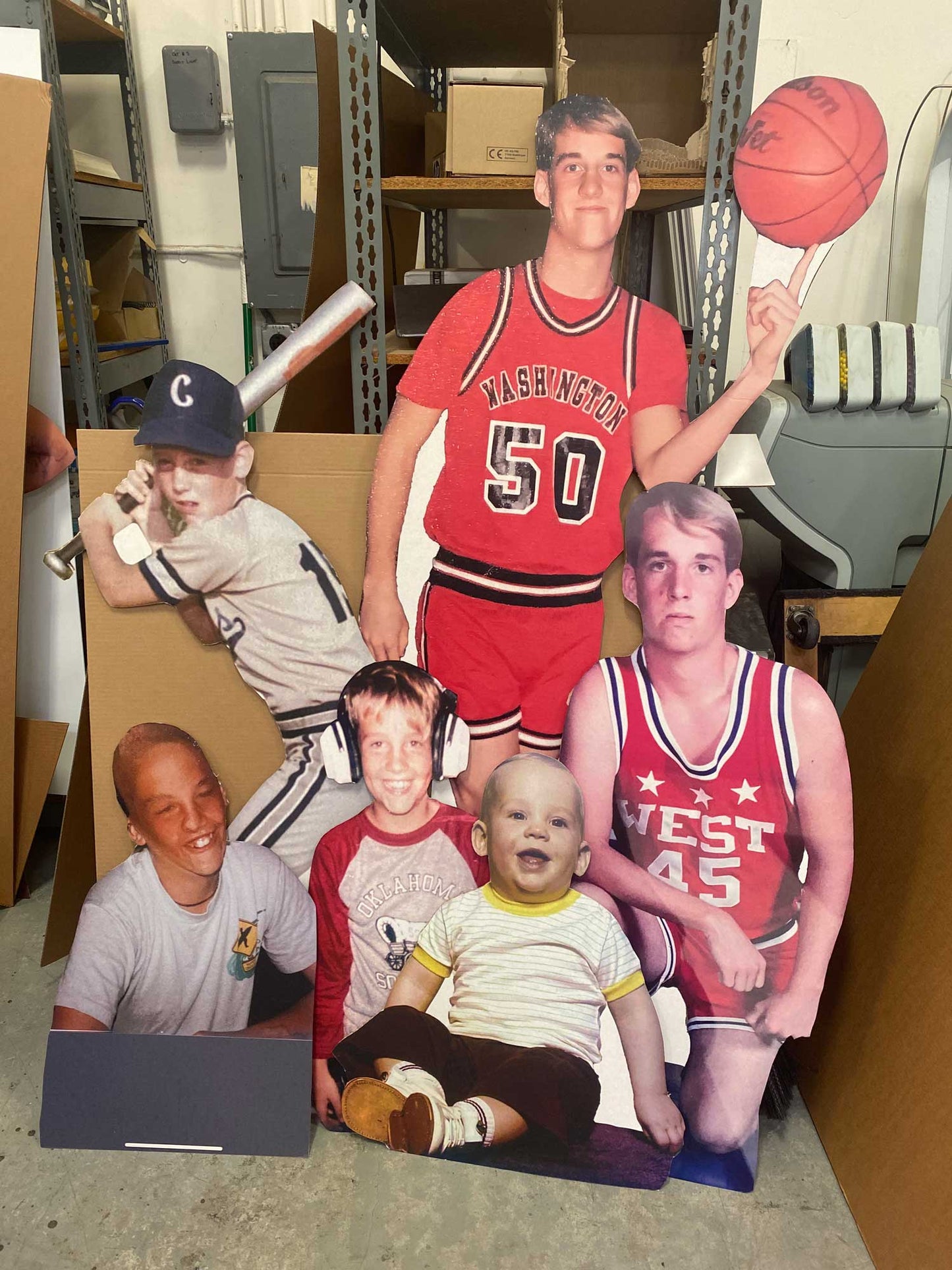 36" Waist-Up Cutout (1pcs)