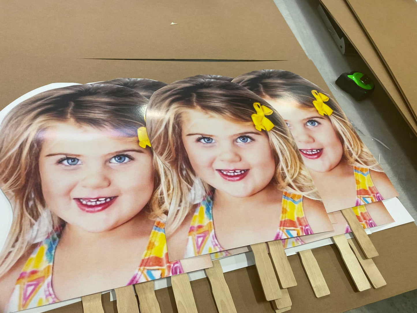 12"x18" Big Head (2 pack same image)