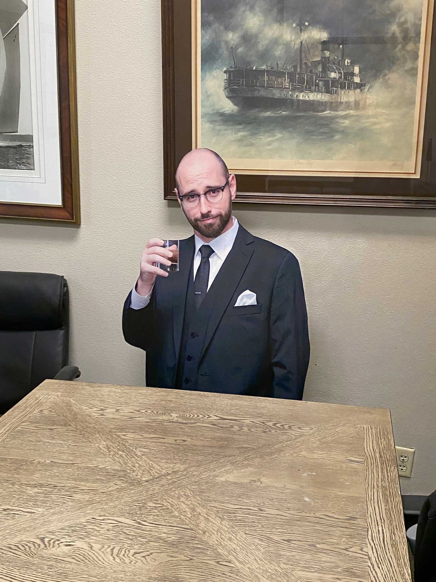 36" Waist-Up Cutout (1pcs)