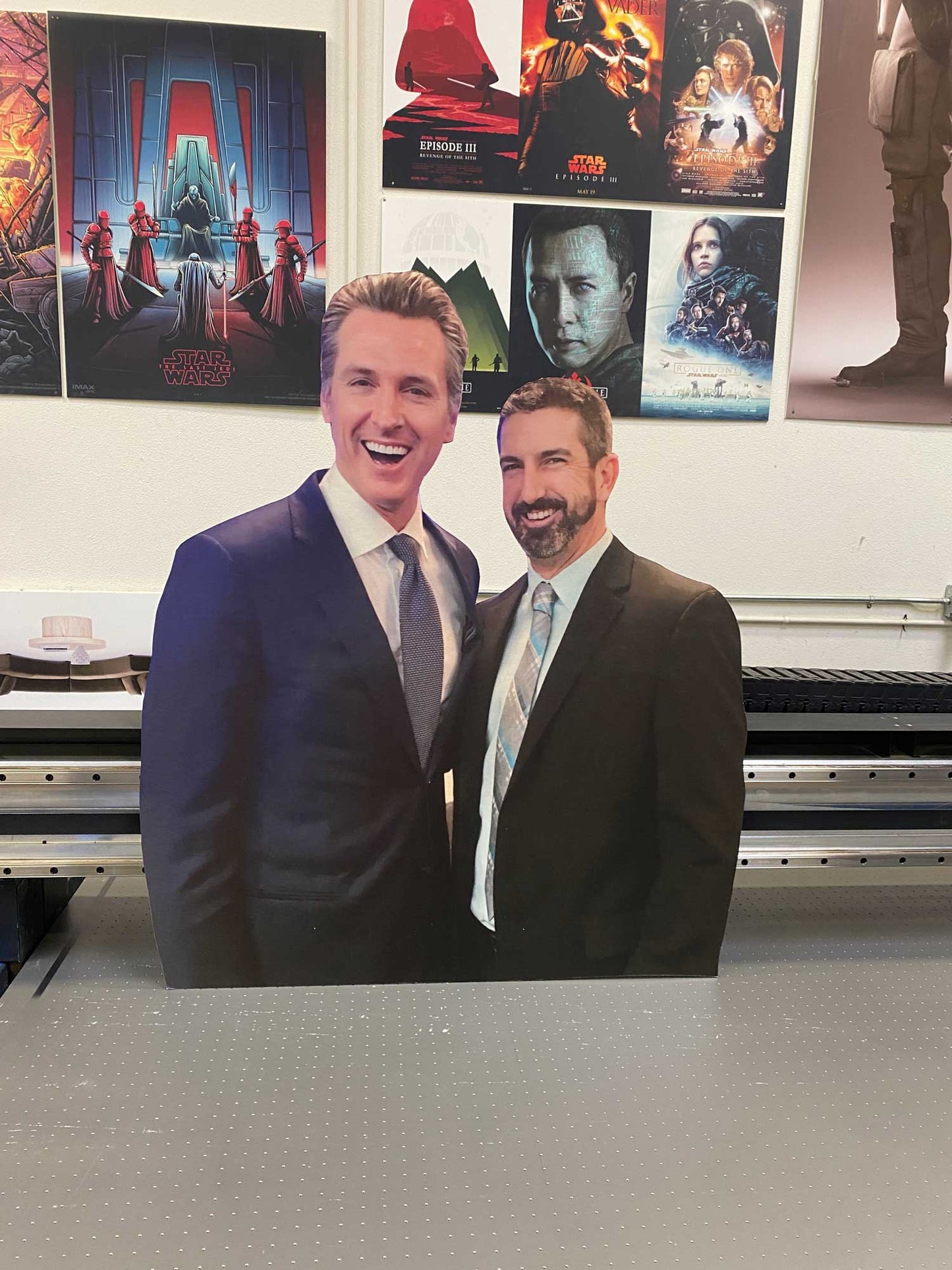 36" Waist-Up Cutout (1pcs)