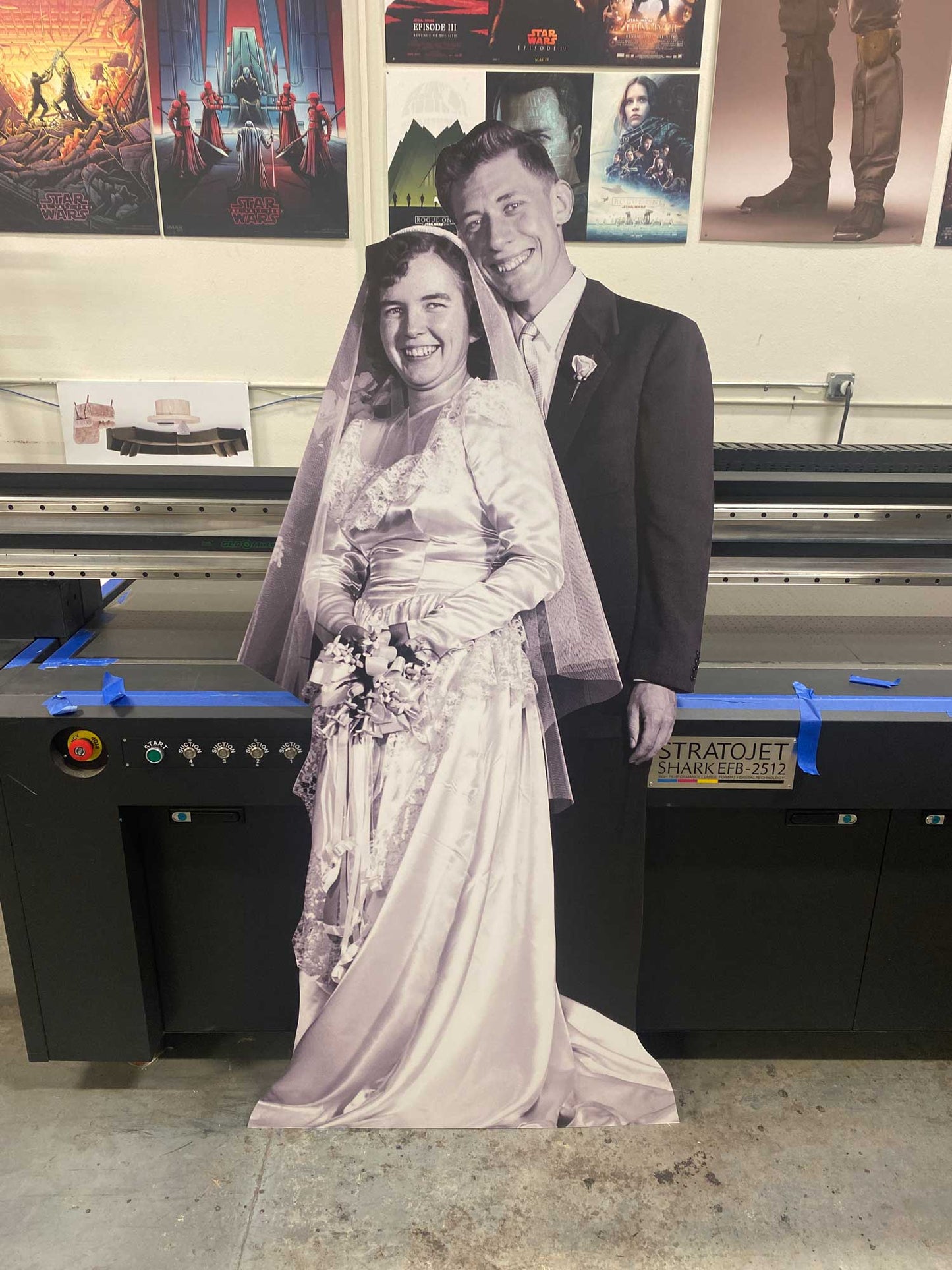 6 Foot Two Person Life-size Cutout