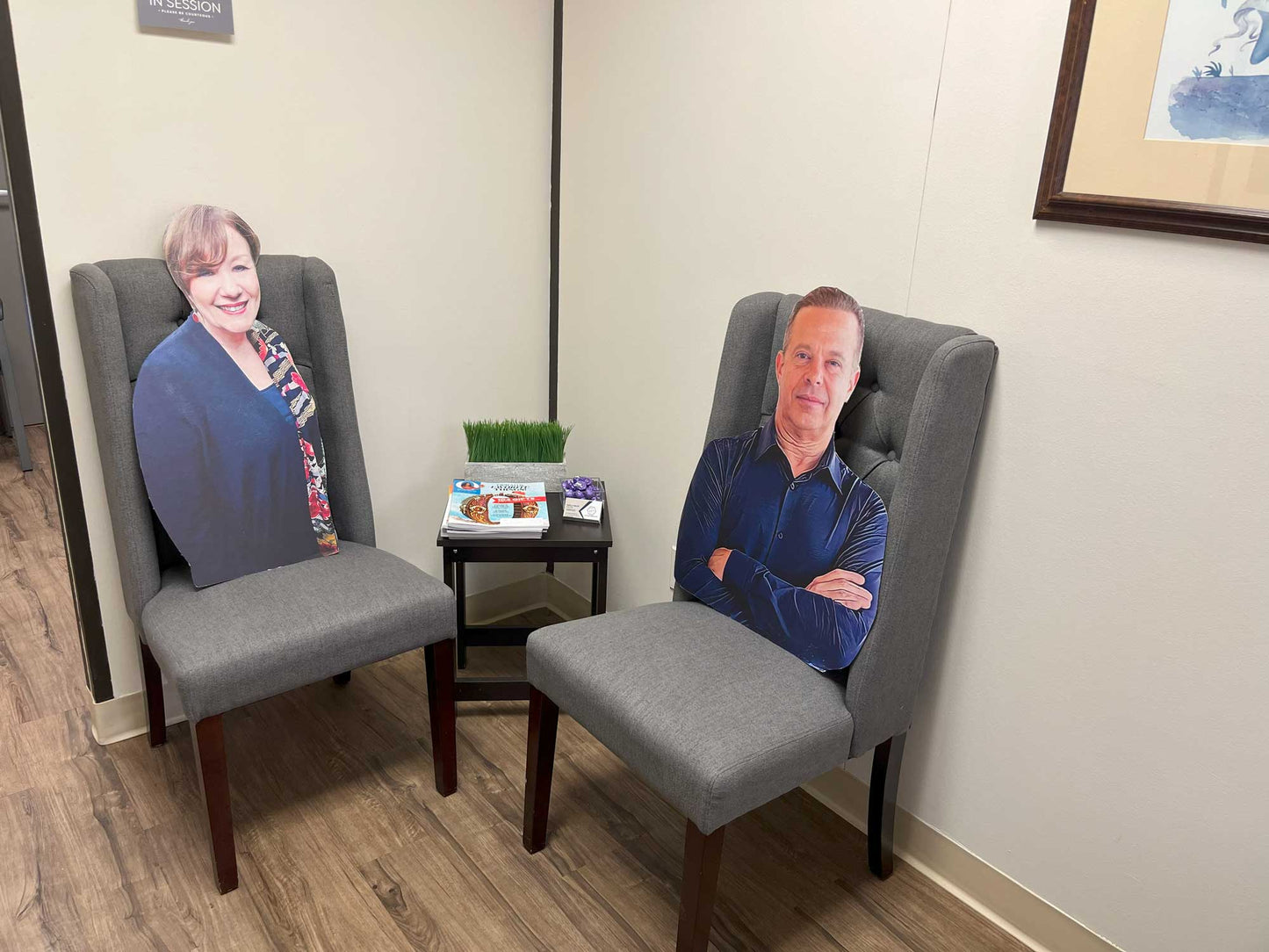 36" Waist-Up Cutout (1pcs)