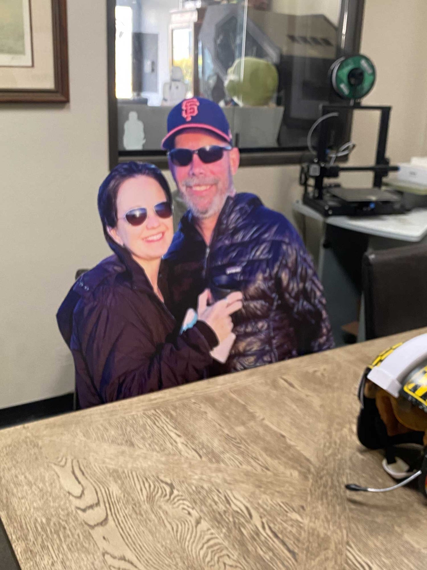 36" 2-Person Waist-Up Cutout (2pcs)