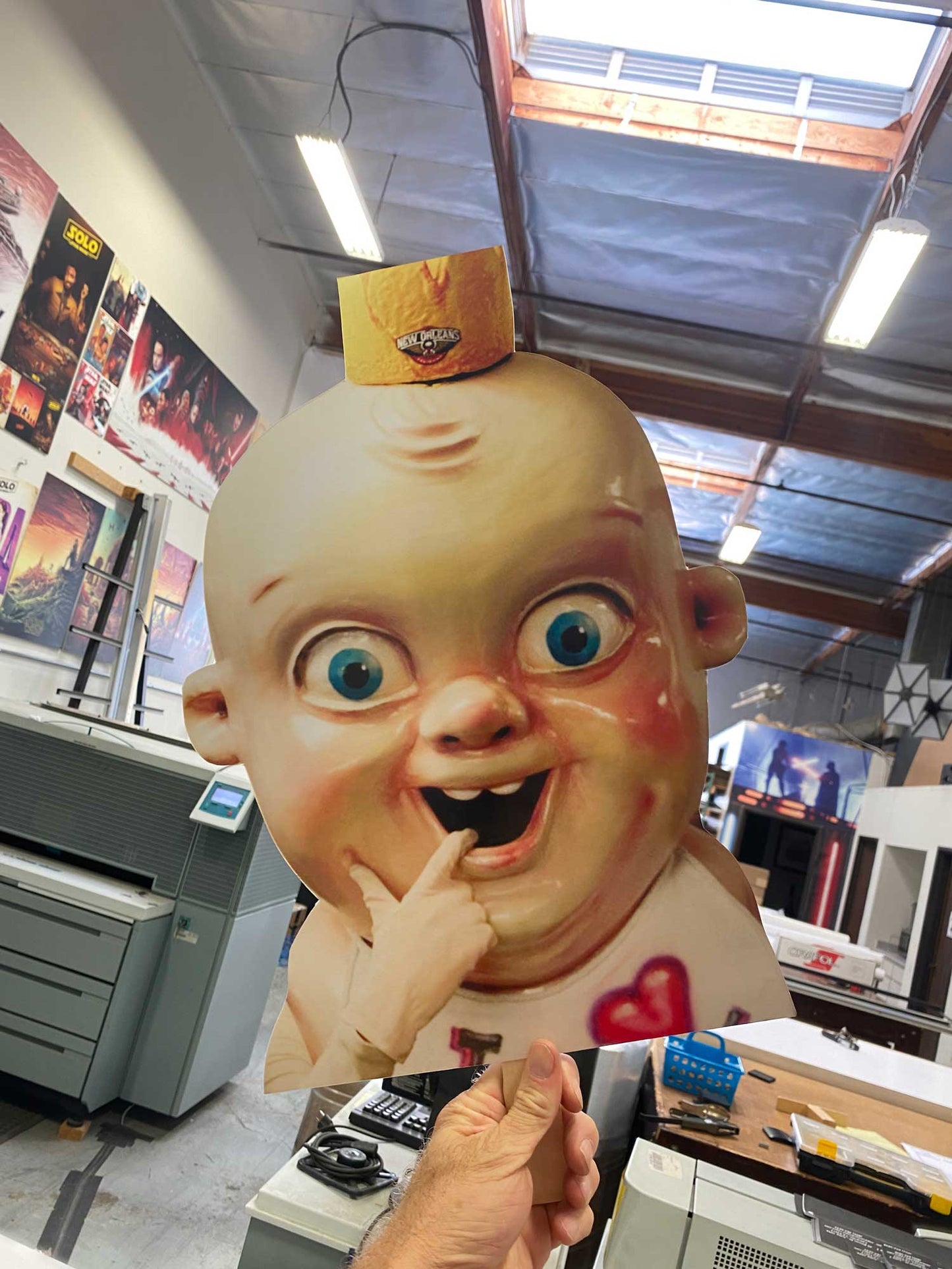 12"x18" Big Head