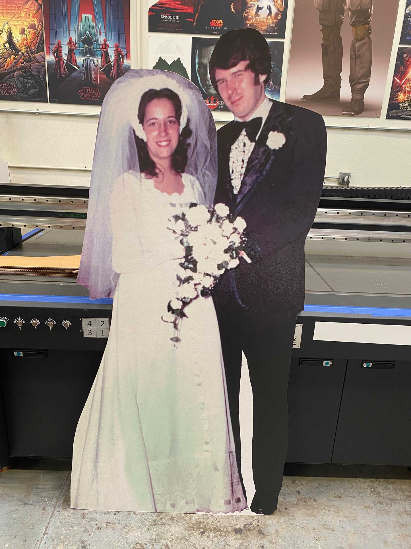 6 Foot Two Person Life-size Cutout