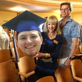 Party/Grad Value Pack # 1 ( 6 Pack - 12"x18" ) 1 - 24" Big Head