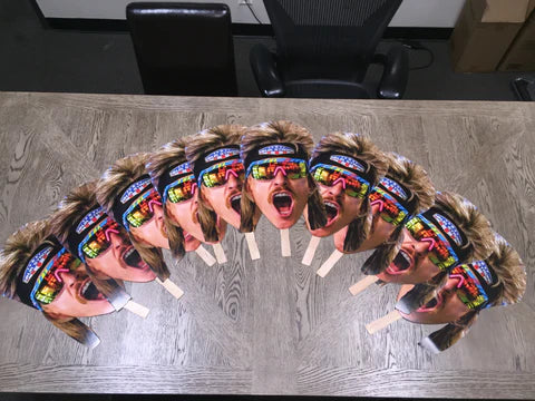 Party/Grad Value Pack # 1 ( 6 Pack - 12"x18" ) 1 - 24" Big Head
