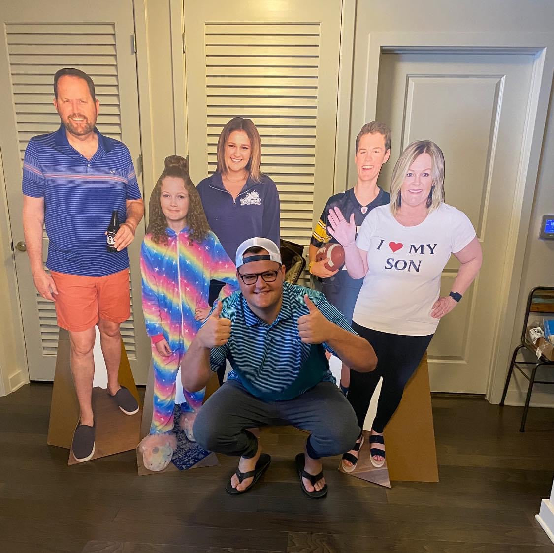 6 Foot Two Person Life-size Cutout