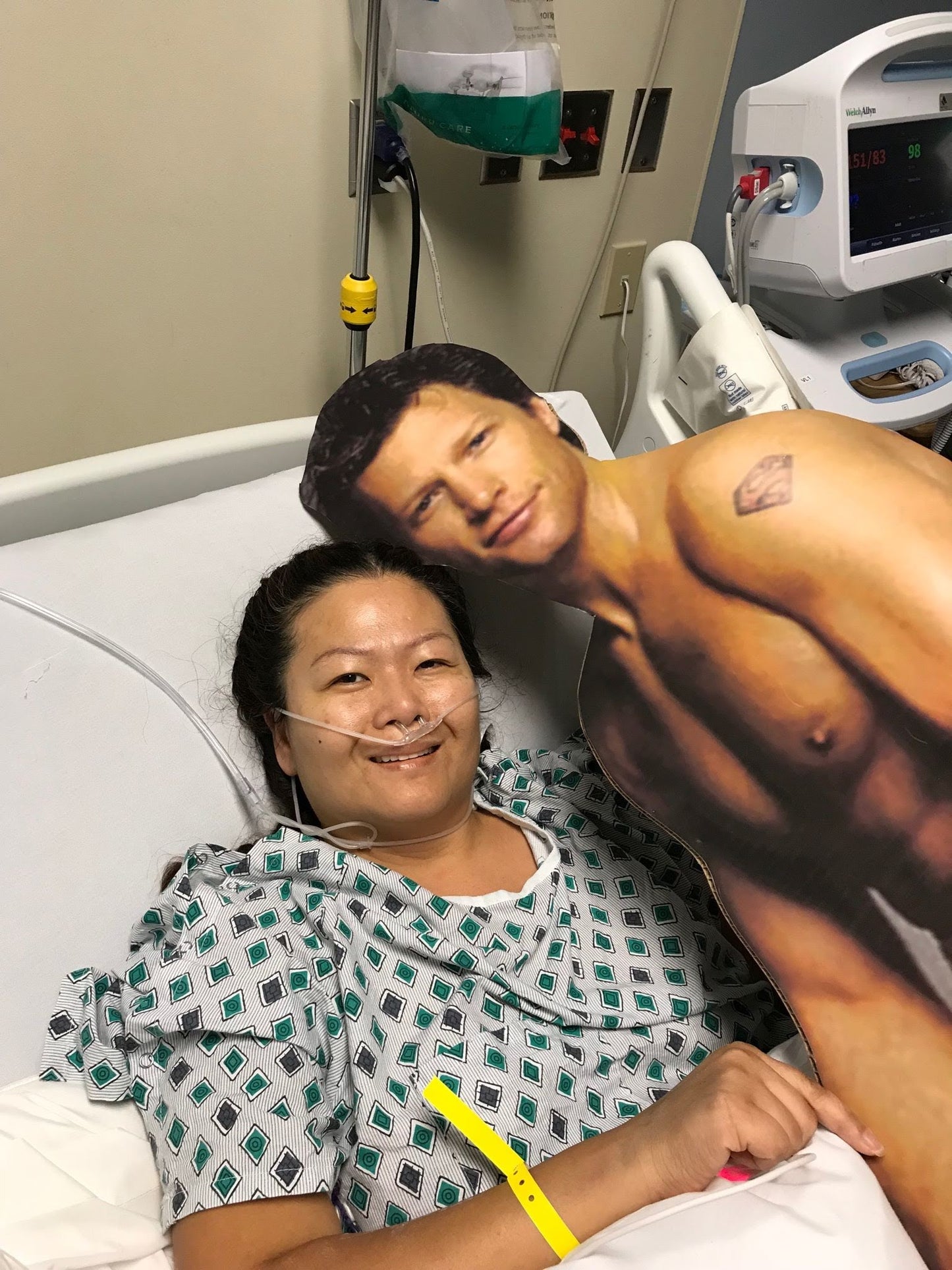 36" Waist-Up Cutout (1pcs)