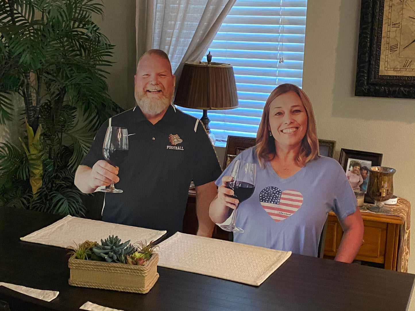 36" Waist-Up Cutout (1pcs)