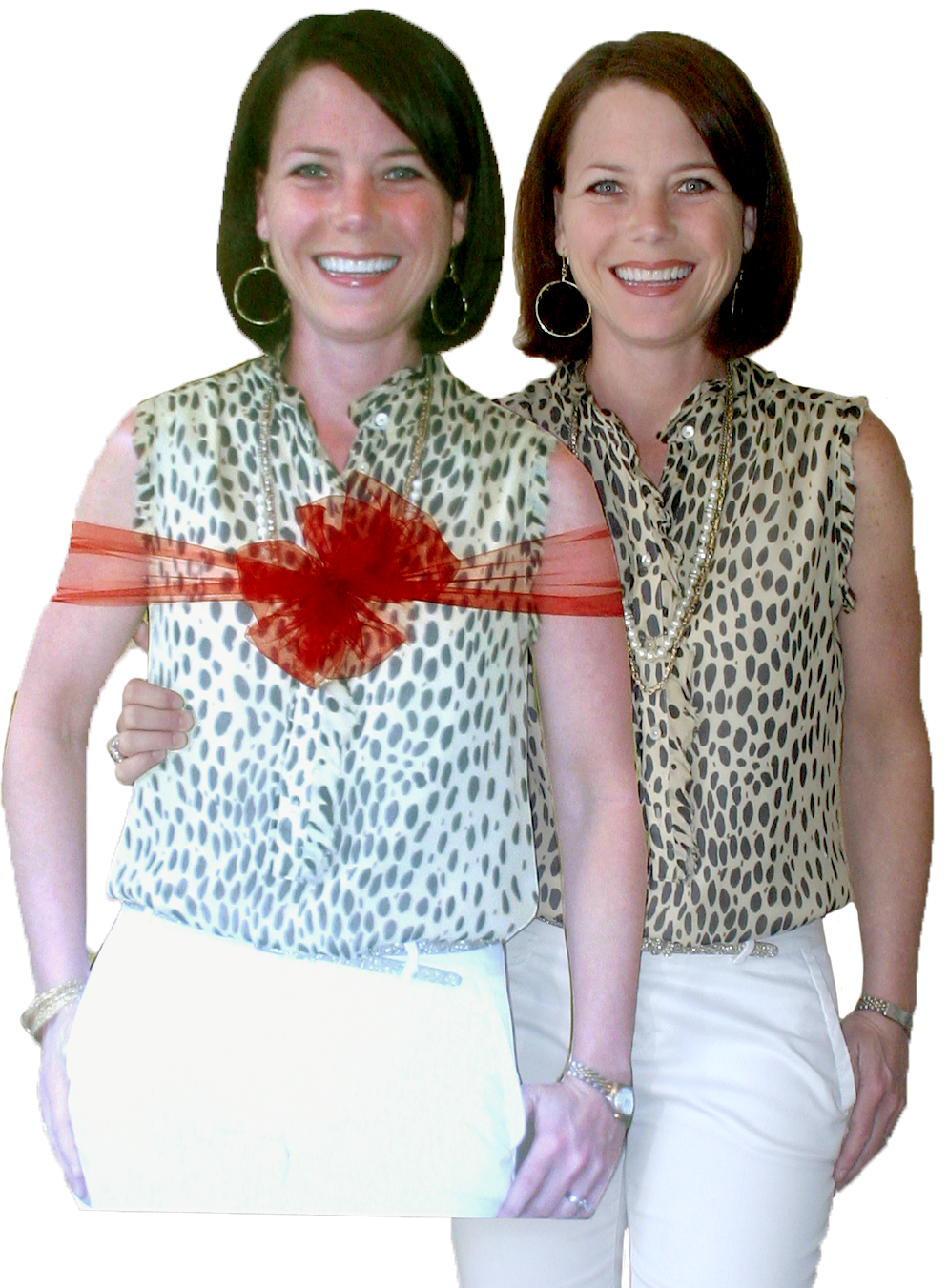 36" Waist-Up Cutout