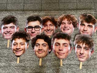 Sports Team | 10" Big Head (4-Pack)
